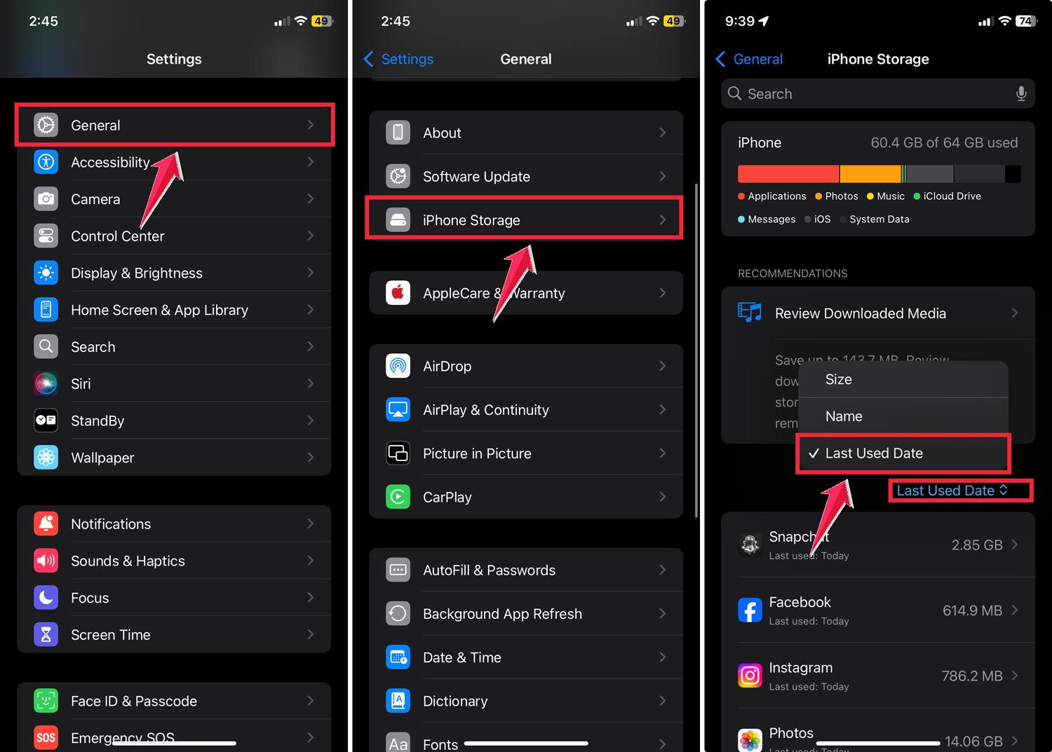app last used dates can uncover sneaky behavior