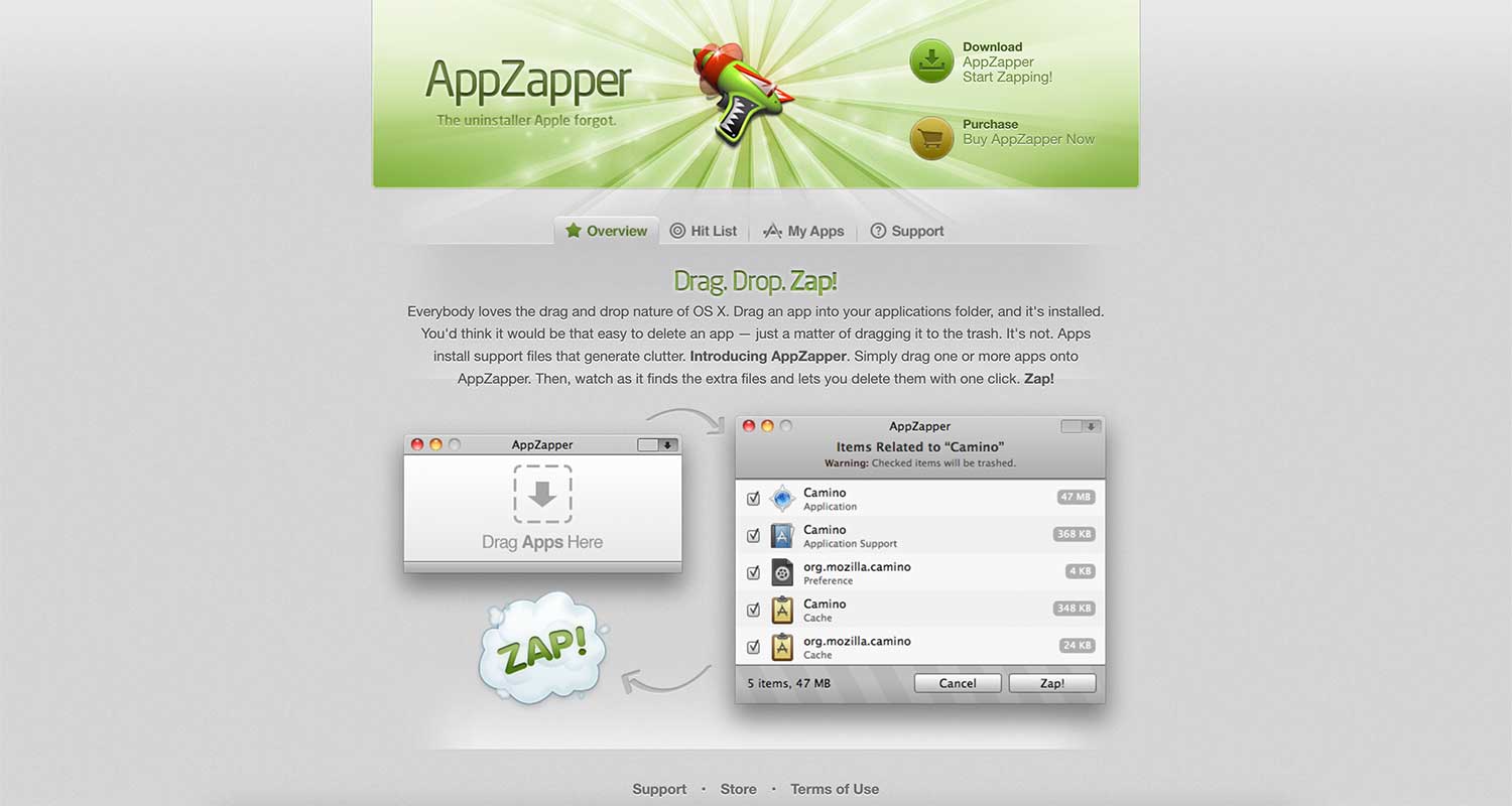 appzapper webpage appzapper webpage