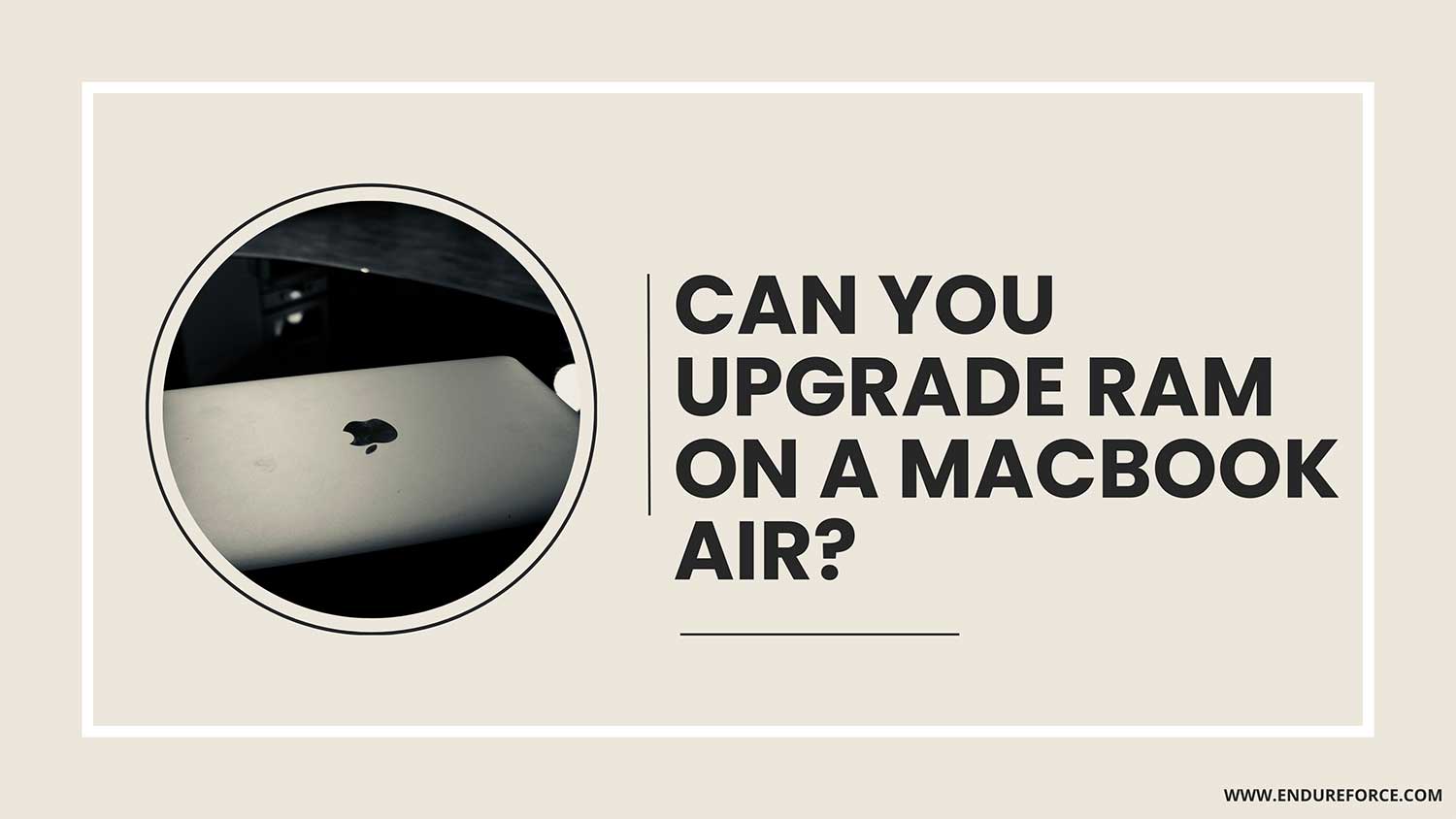 can you upgrade ram on macbook air featured