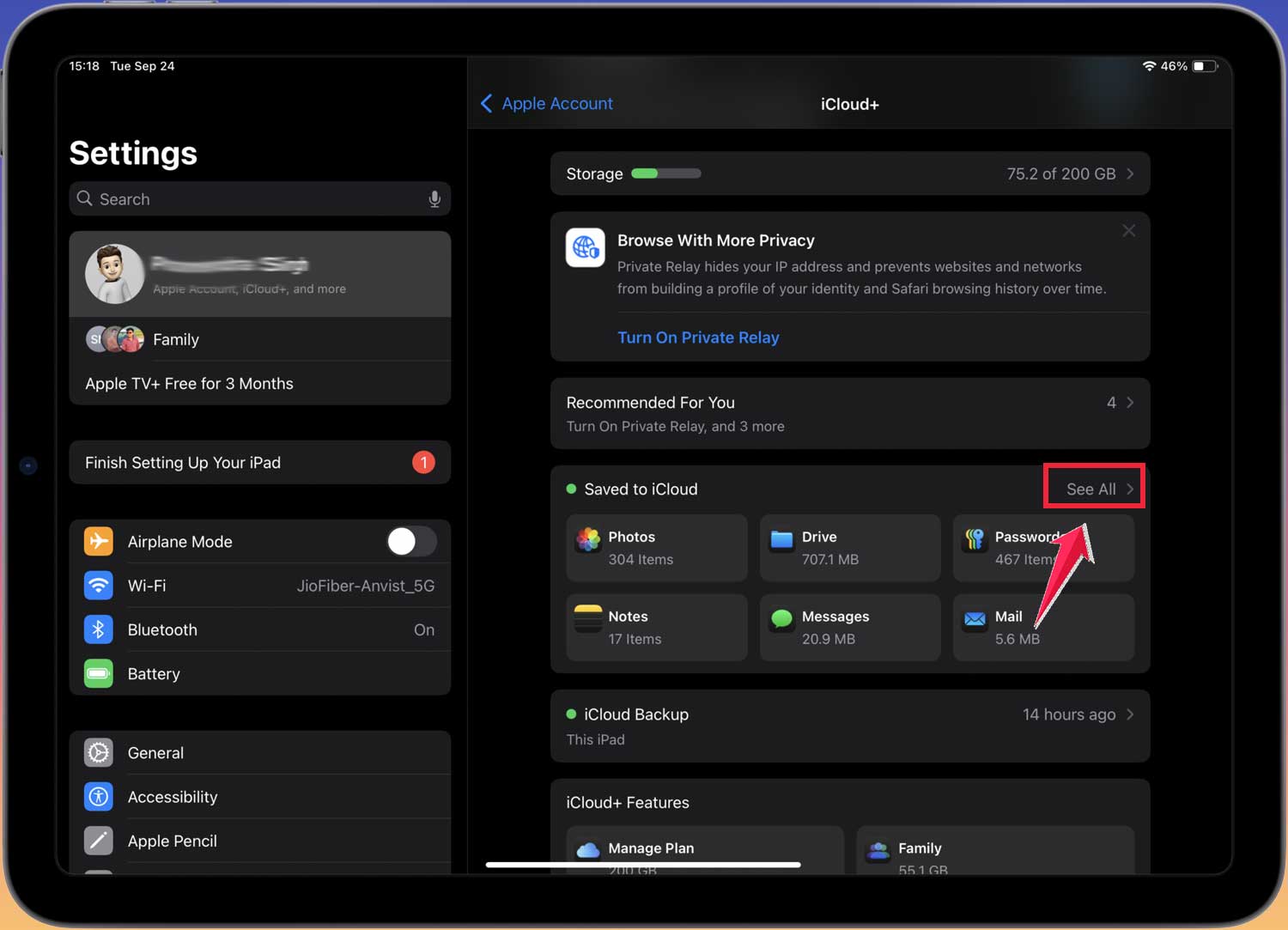 click on see all ipad click on see all ipad