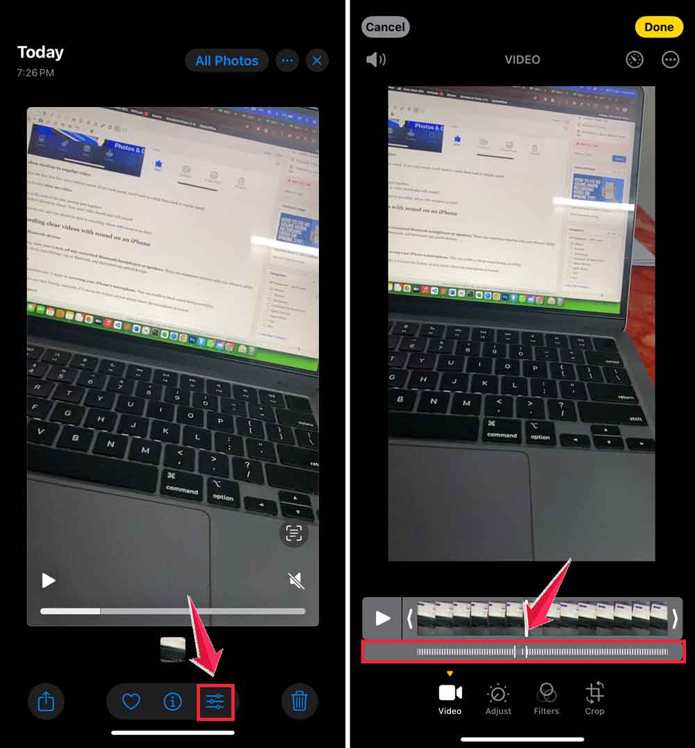 convert slow motion to regular video