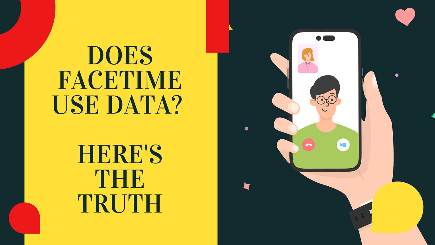 does facetime use data featured