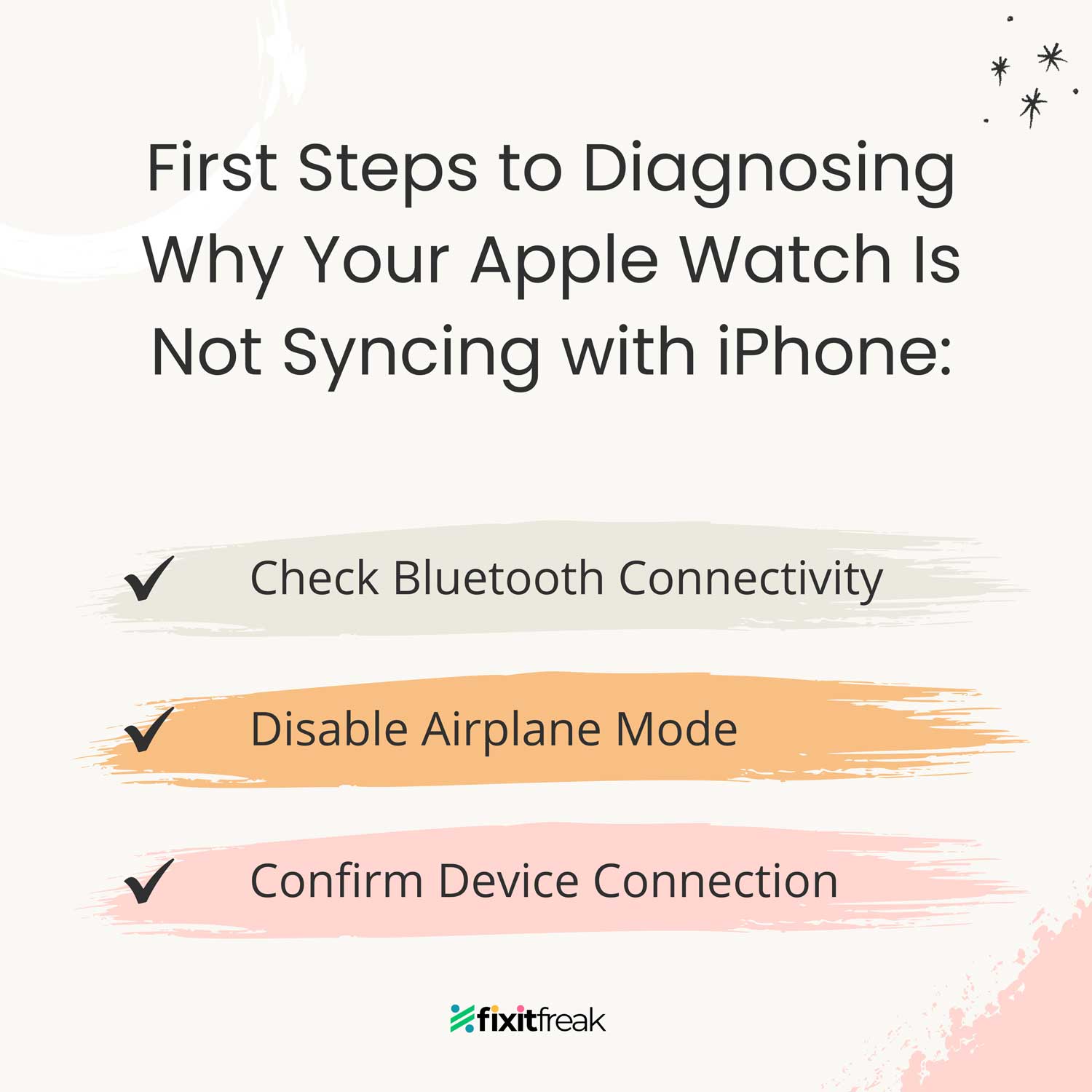First Steps to Diagnosing Why Your Apple Watch Is Not Syncing with iPhone