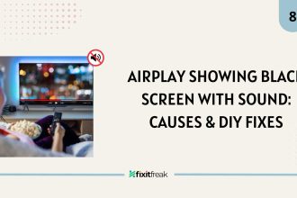 fix airplay showing black screen with sound featured