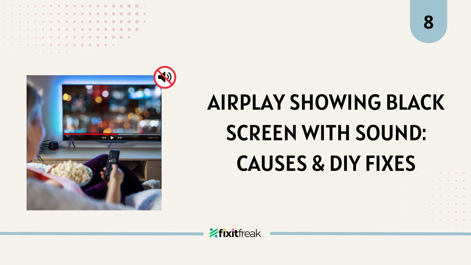 fix airplay showing black screen with sound featured
