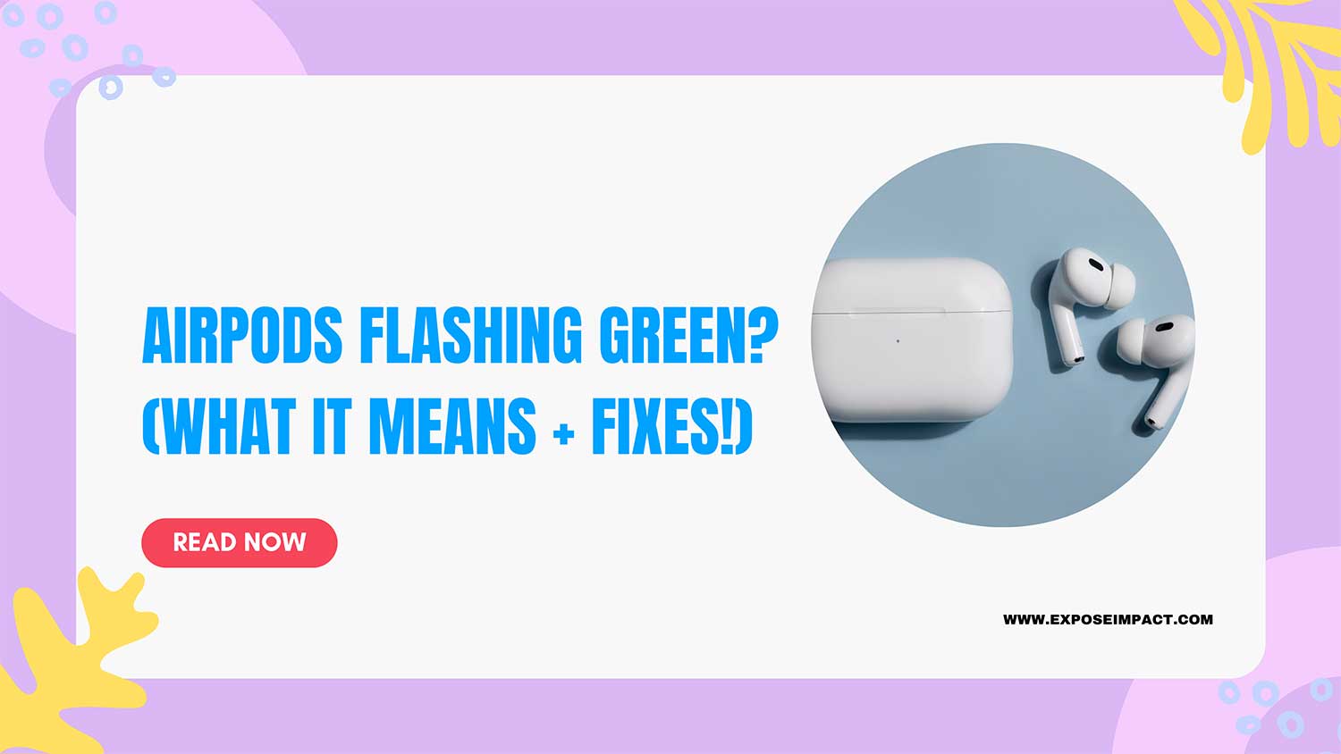 fix airpods flashing green featured