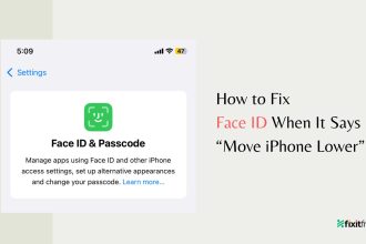 fix faceid not working move iphone lower featured