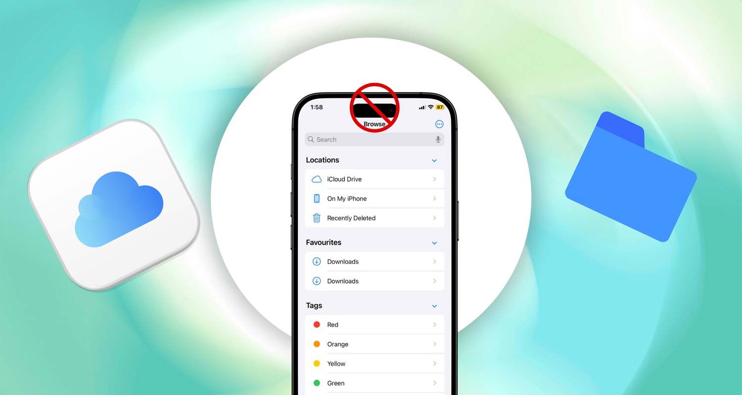 fix icloud sync not working in files app featured