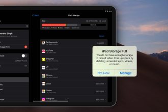 fix ipad keeps showing storage almost full featured
