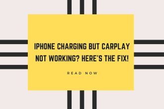 fix iphone charging but carplay not working featured