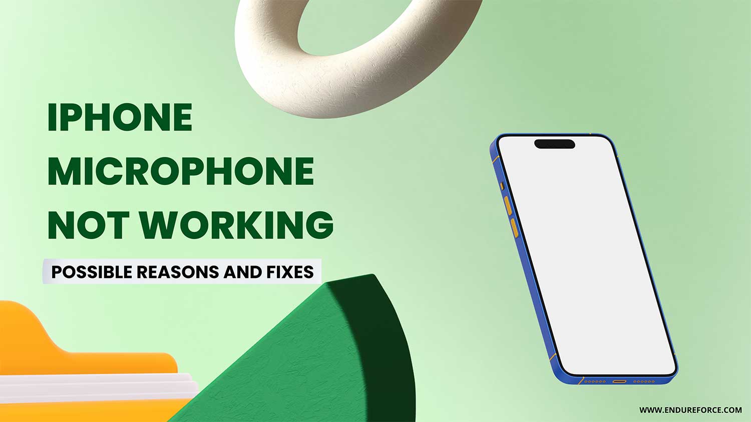 fix iphone microphone not working featured