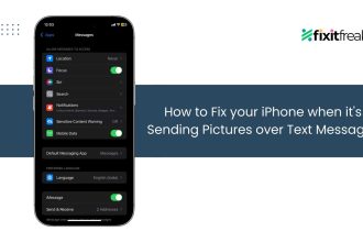 fix iphone not sending pictures over text featured