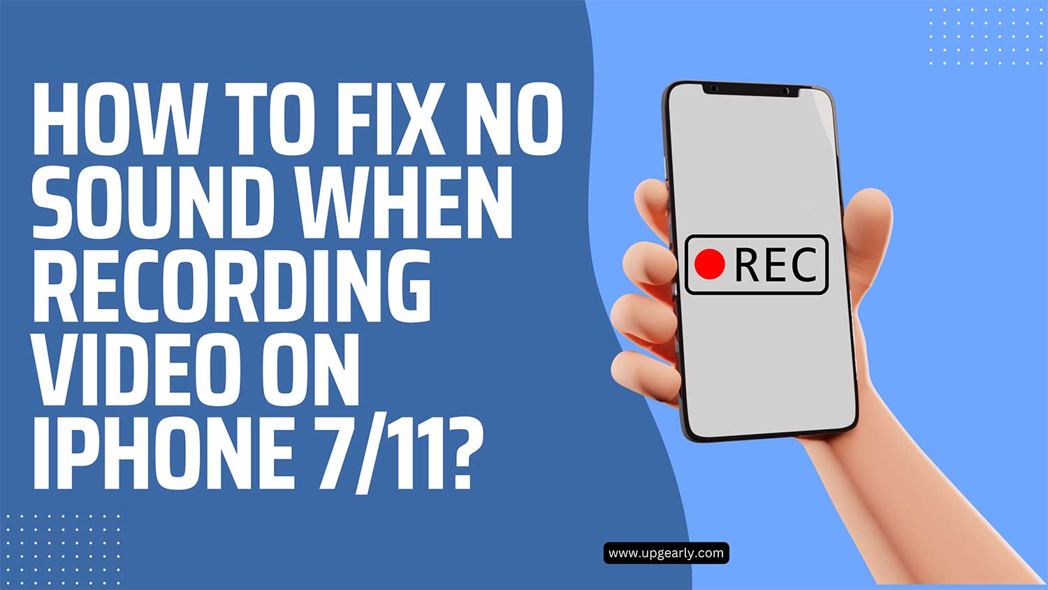 fix no sound when recording video on iphone featured