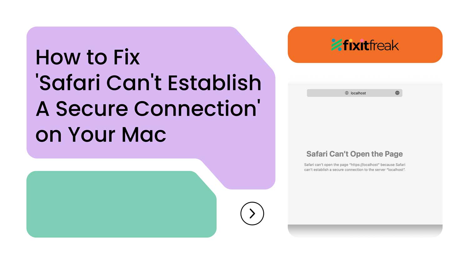 fix safari cant establish secure connection issue on mac featured