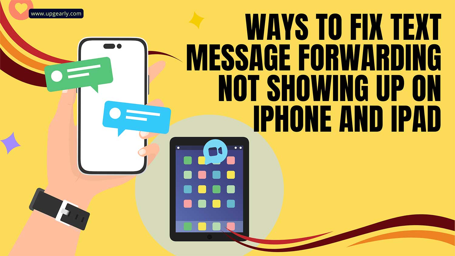 fix text message forwarding not showing up on iphone featured