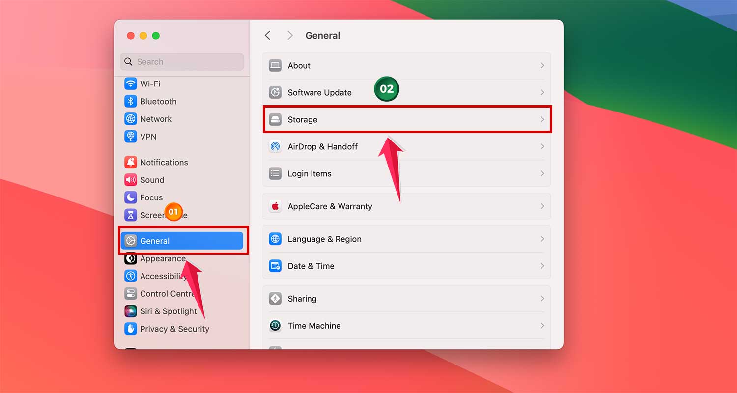 go to storage in mac xl go to storage in mac xl