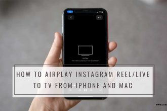 how to airplay instagram reel to tv featured
