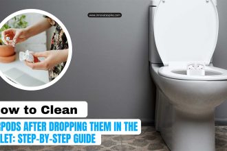 how to clean airpods after dropping in toilet featured