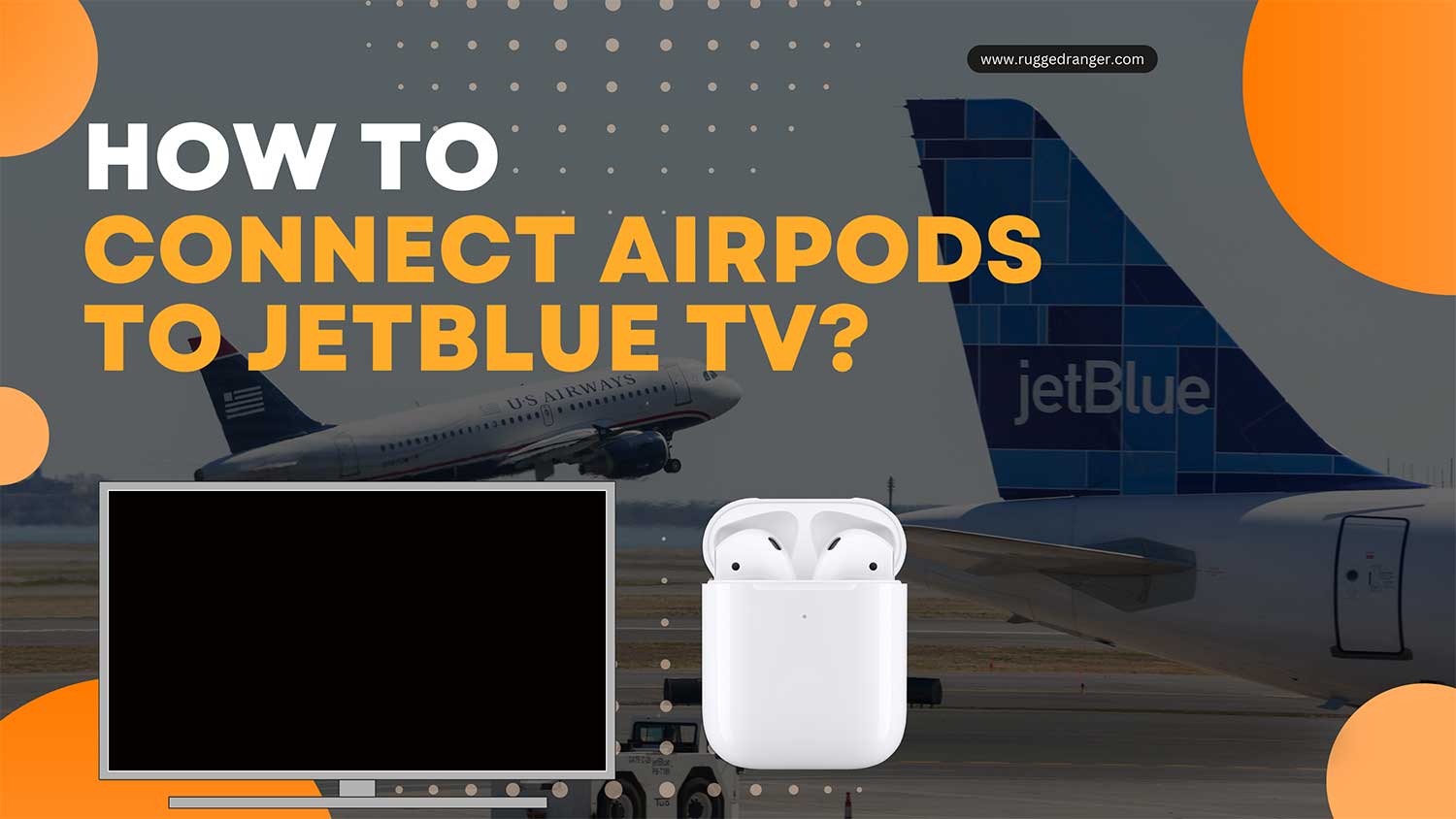 how to connect airpods to jetblue tv featured
