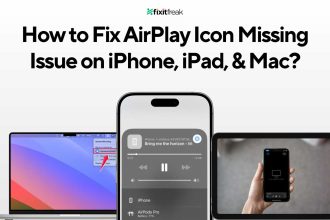how to fix airplay icon missing issue on iphone featured