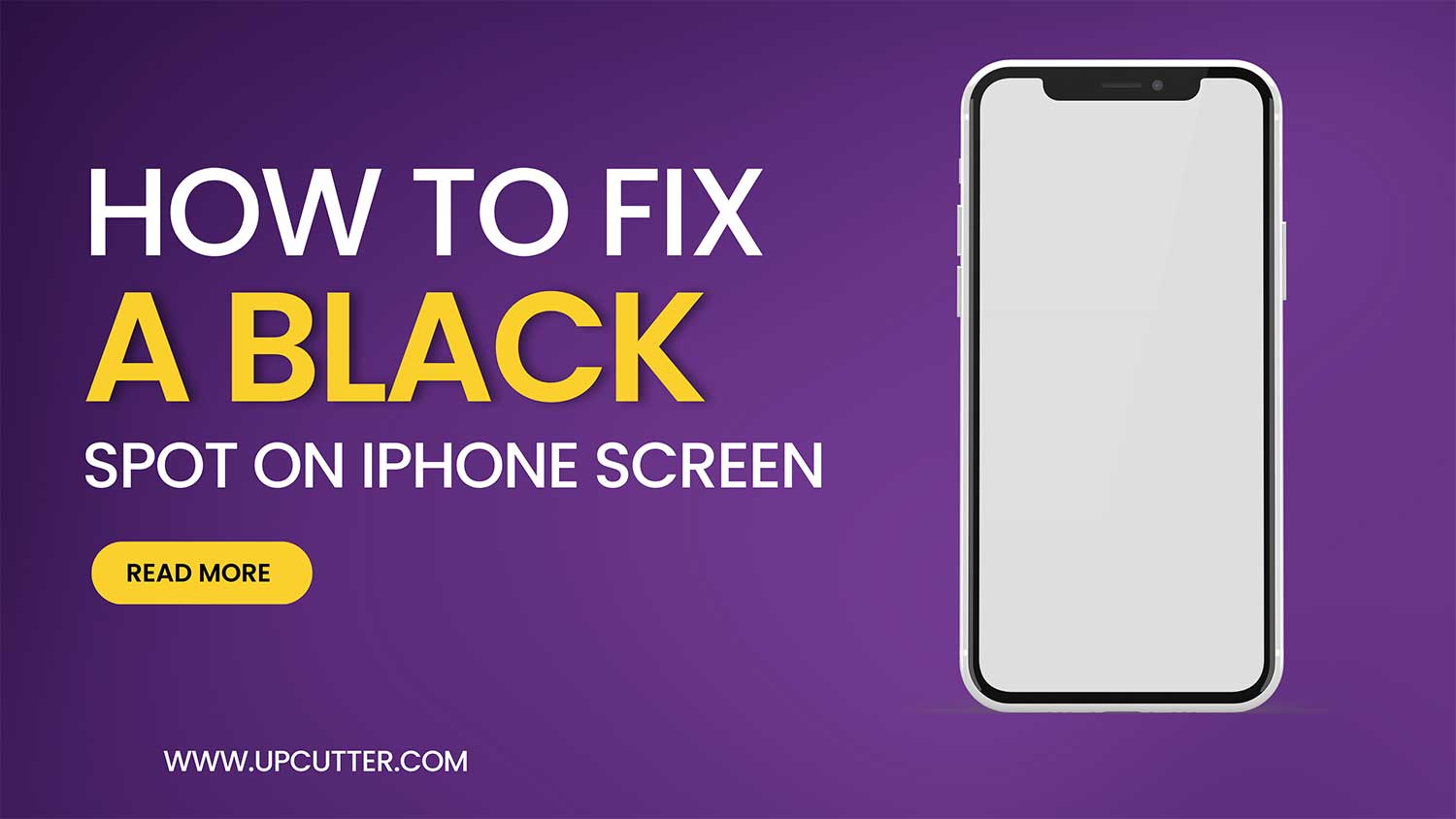 how to fix black spot on iphone screen featured