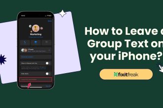 how to leave group text on iphone featured