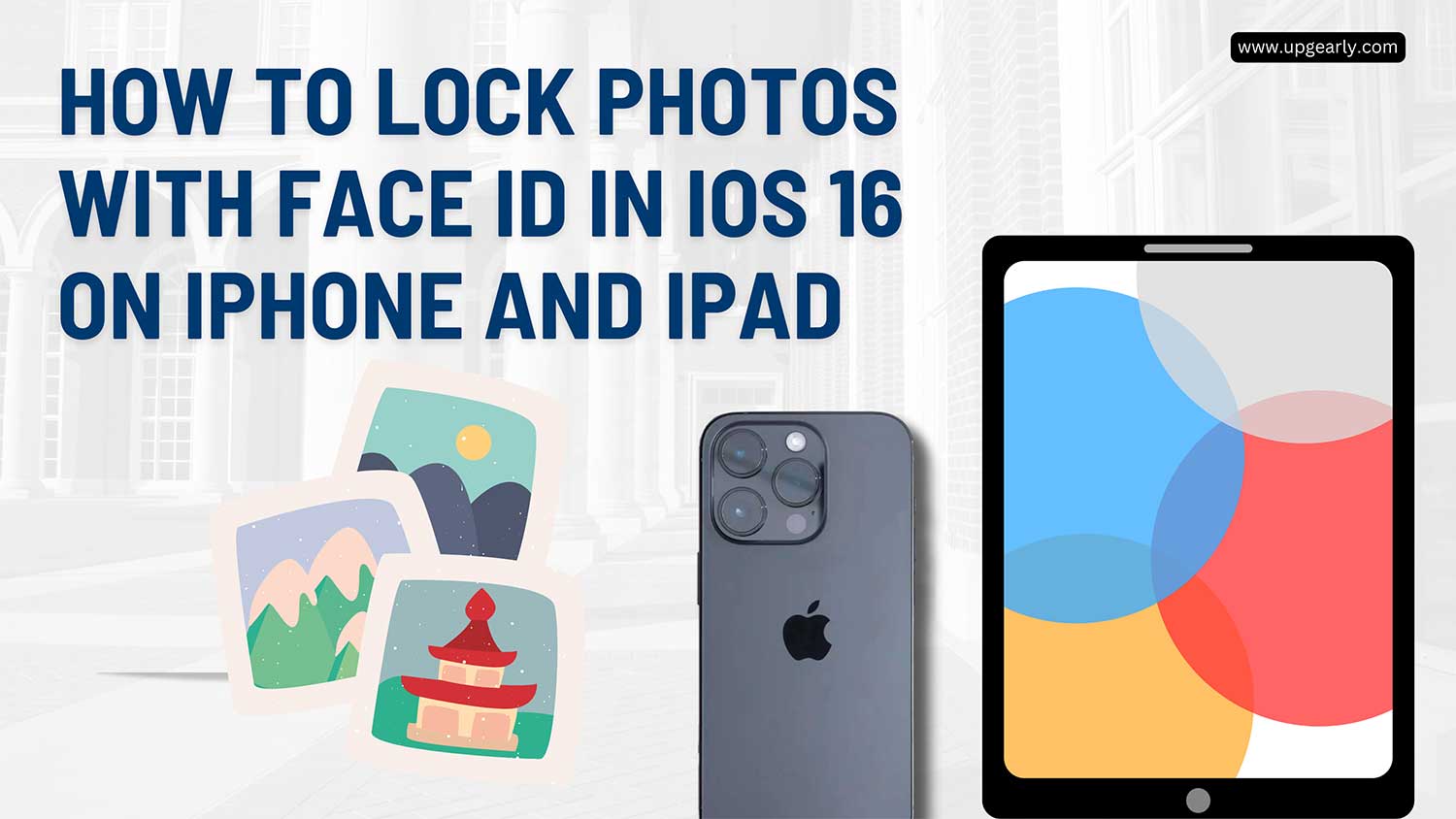how to lock photos with face featured