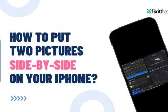 how to put two pictures side by side on iphone featured