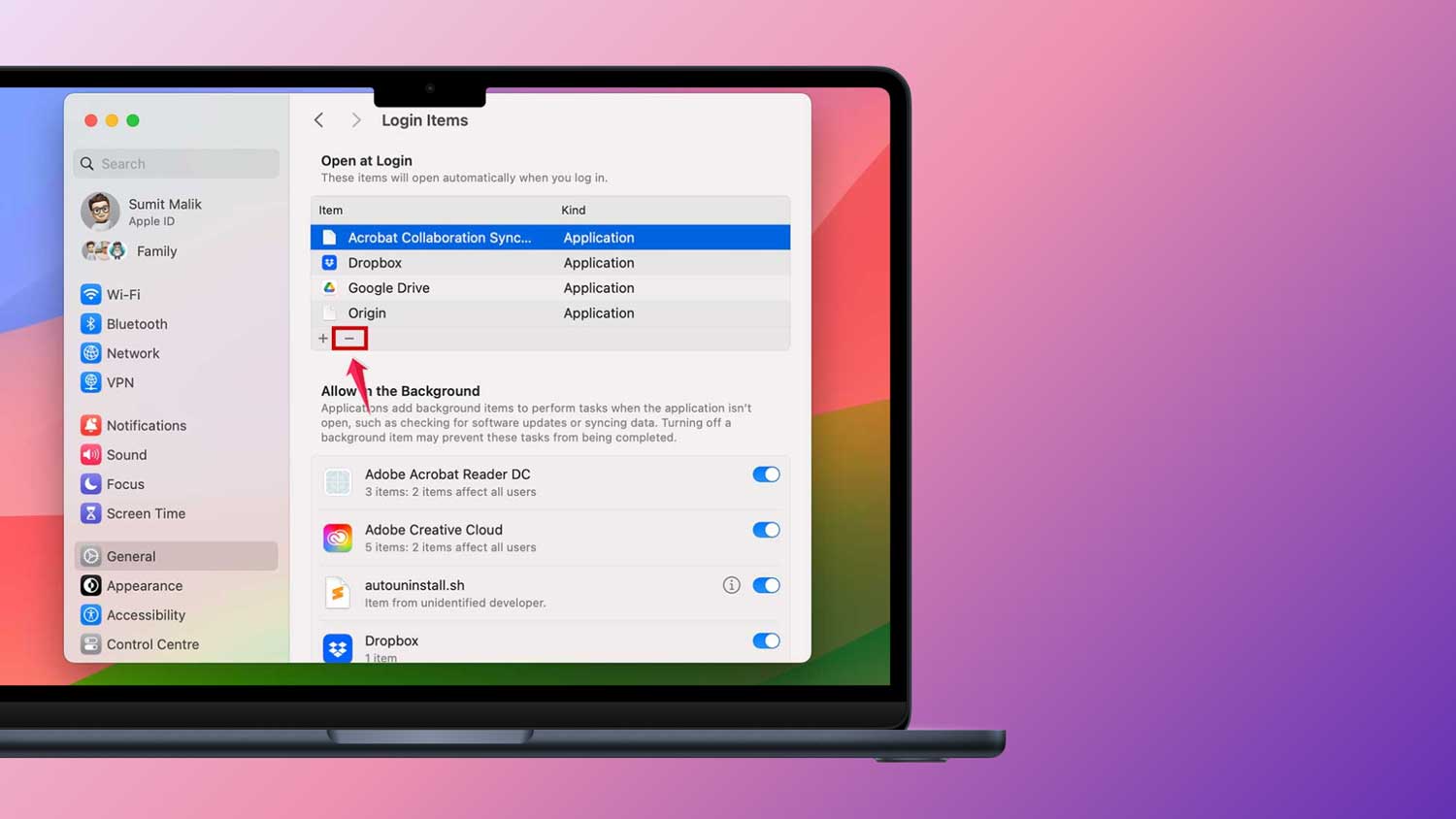 how to remove startup items on mac featured
