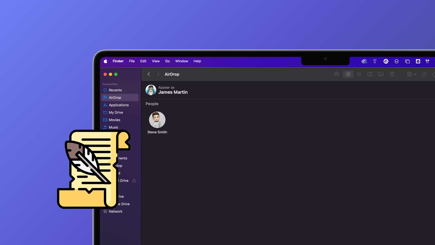 how to see airdrop history featured