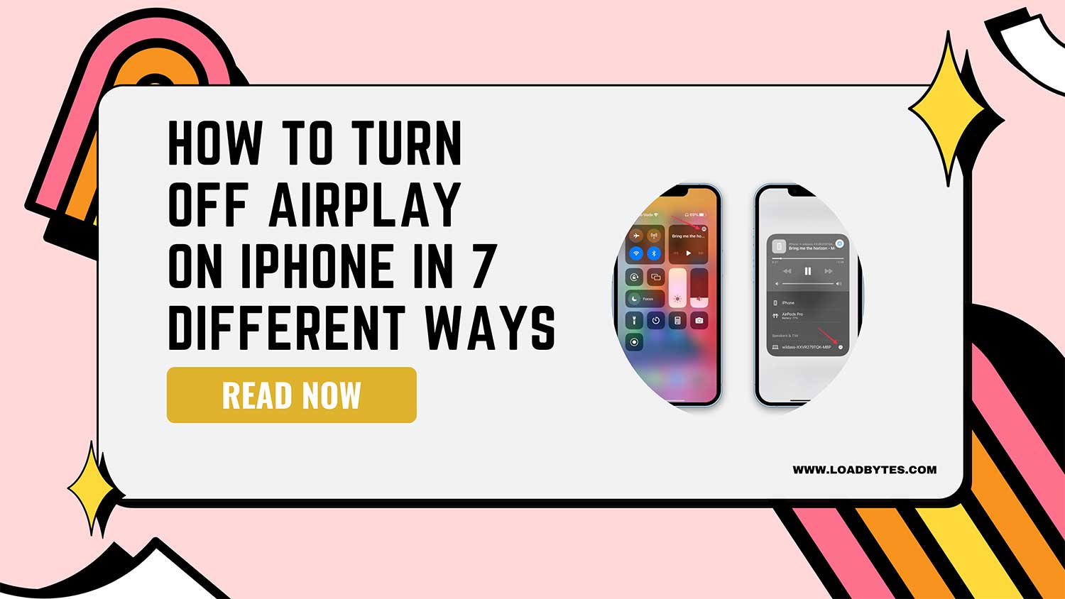how to turn off airplay on iphone featured