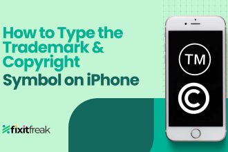 how to type trademark and copyright symbol on iphone featured