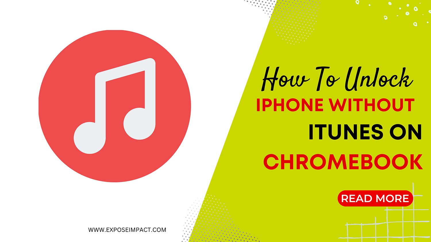 how to unlock iphone without itunes on chromebook featured
