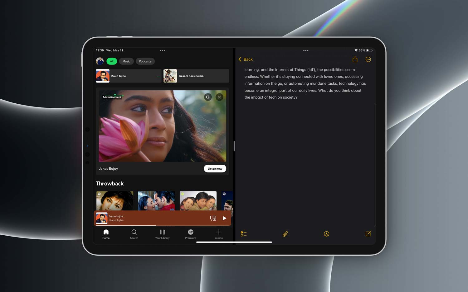 how to use split screen on ipad featured