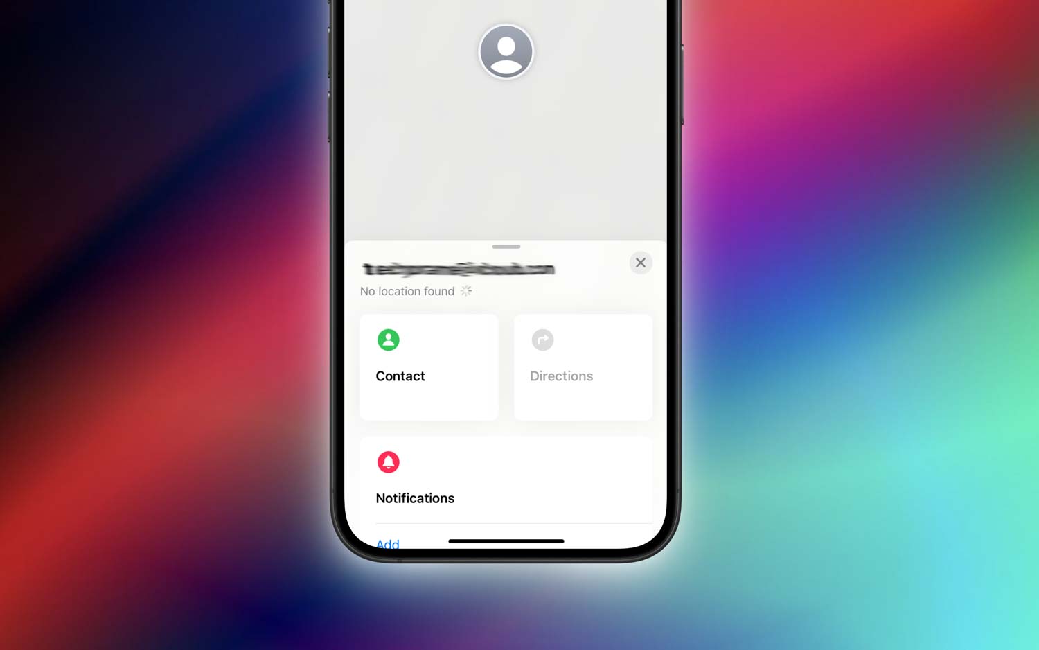 no location found vs location not available featured
