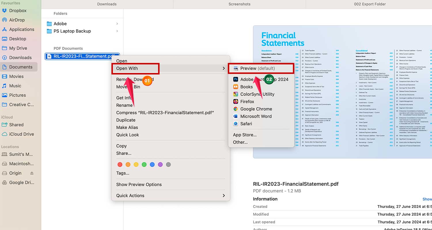 open pdf file with preview mac xl