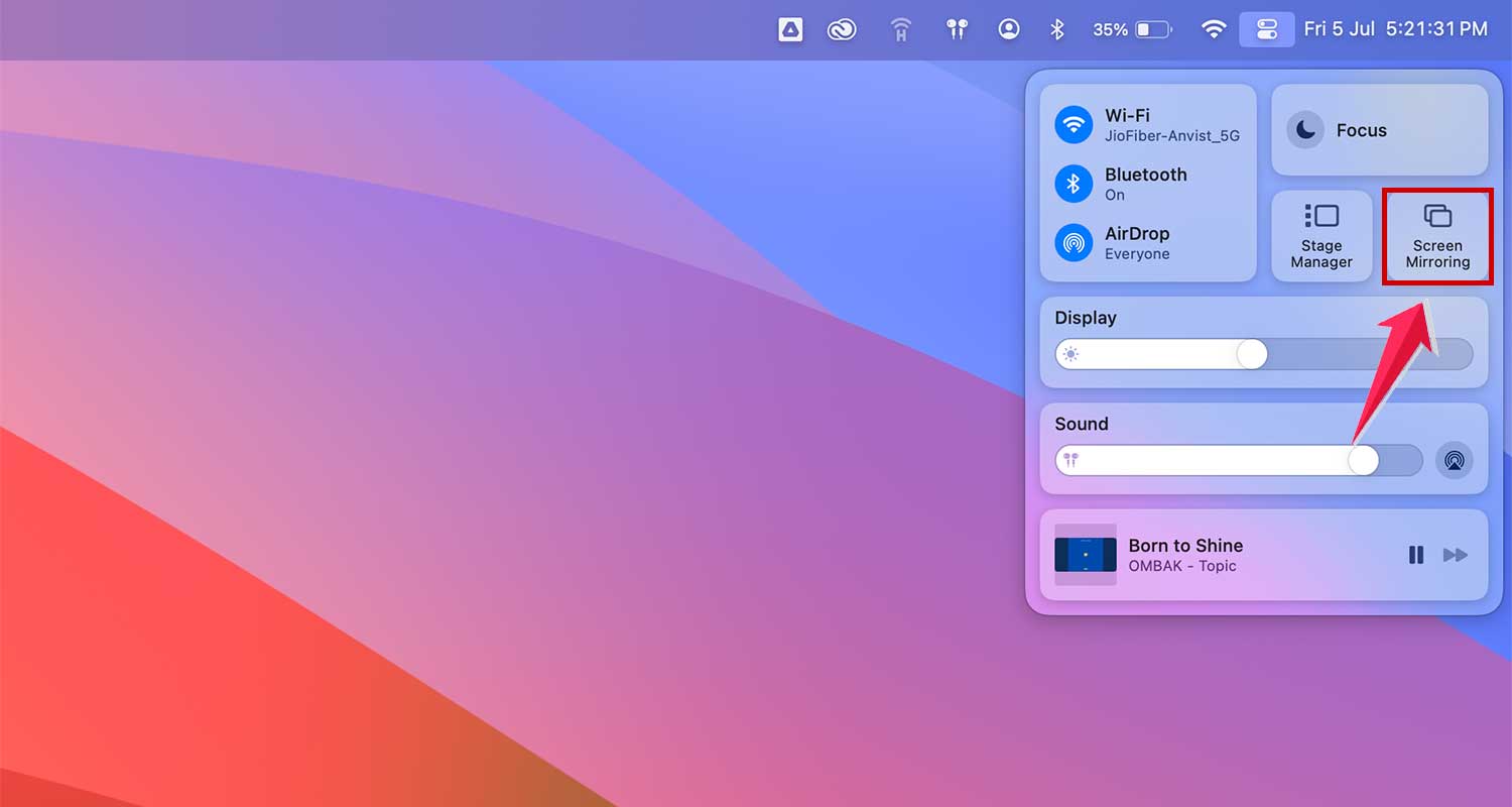 open screen mirroring on desktop mac xl