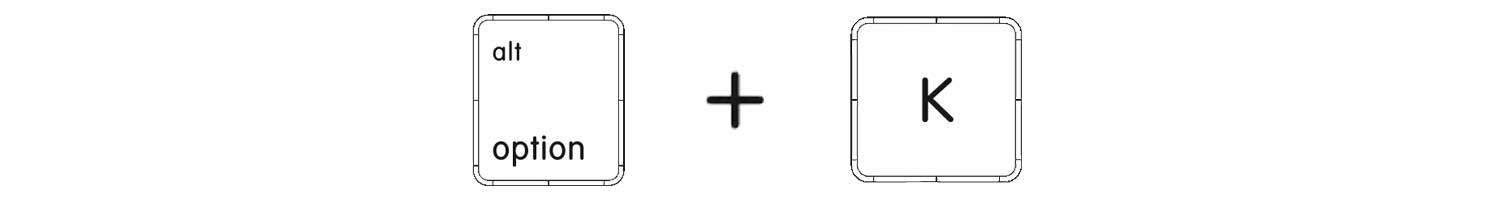 option and k keys in mac xl option and k keys in mac xl