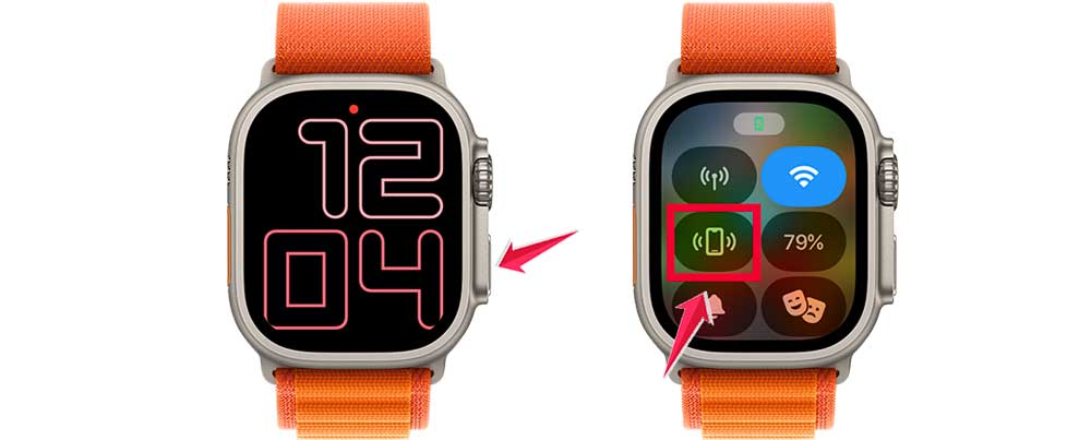 press the side button then click on iphone icon