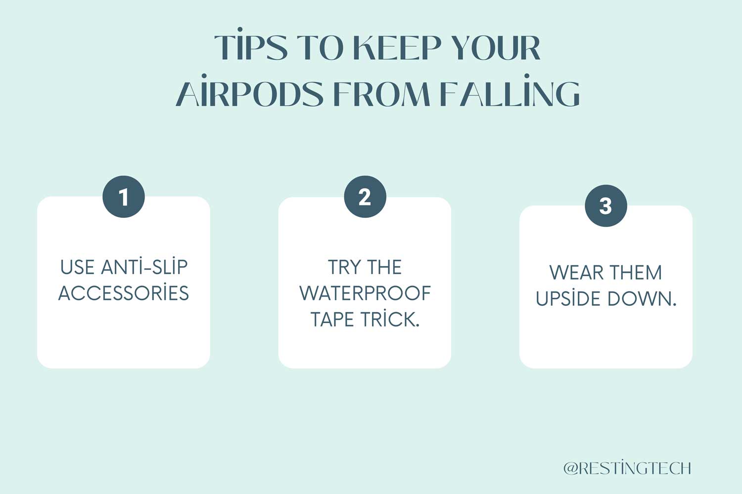 Tips to keep your AirPods from falling