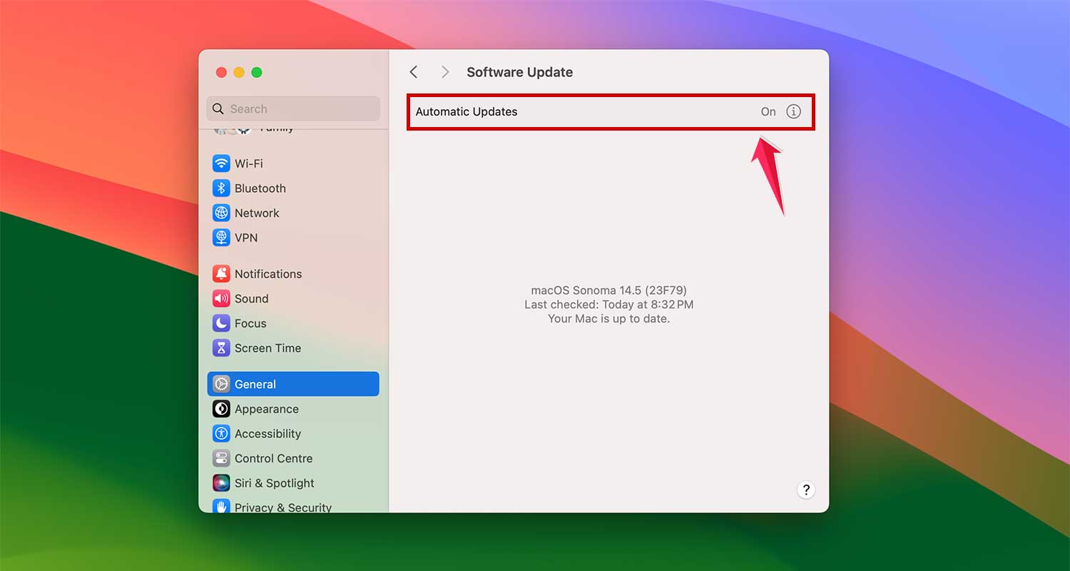turn on automatic updates mac xl turn on automatic updates mac xl