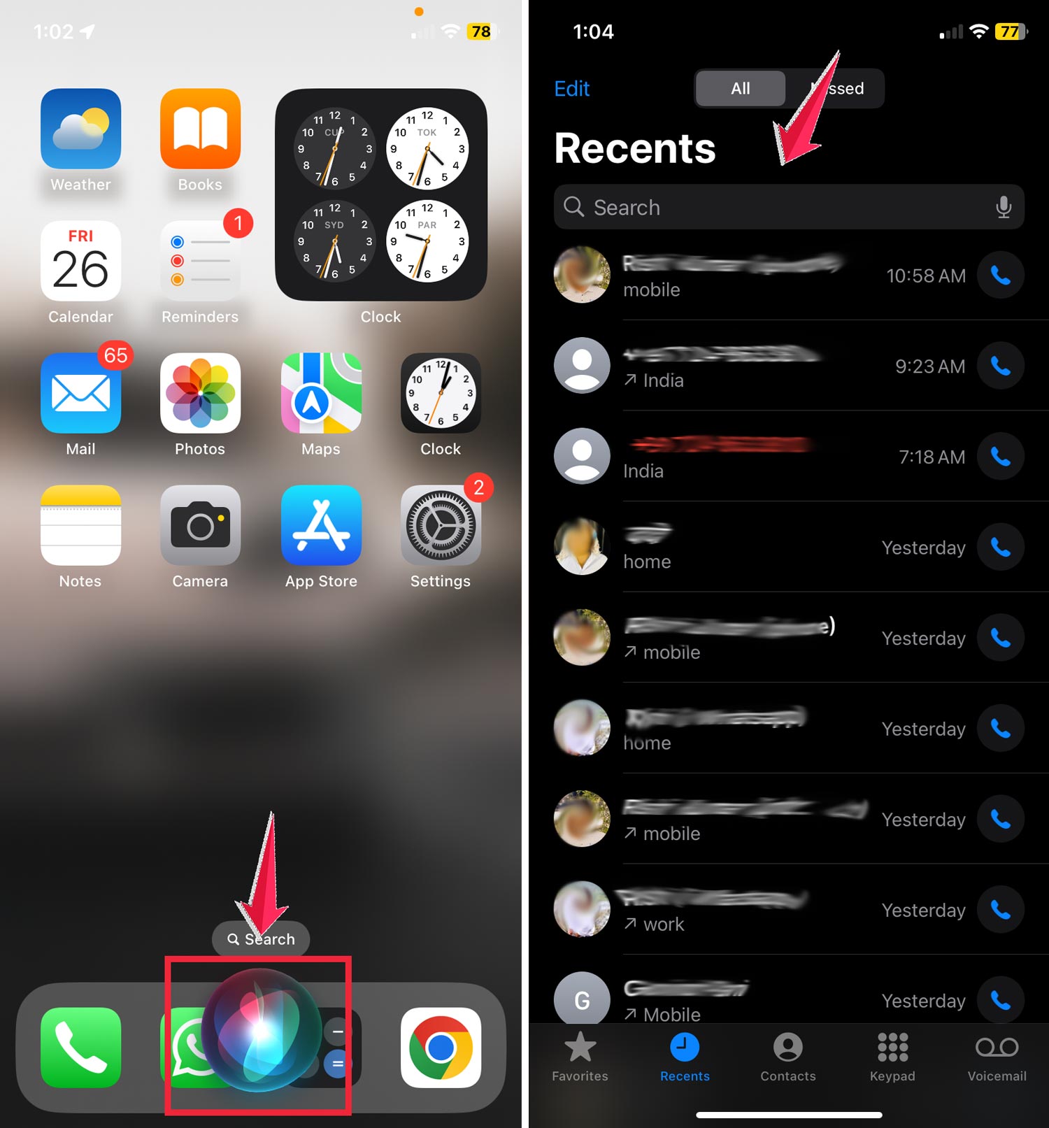 use siri open phone apps iphone