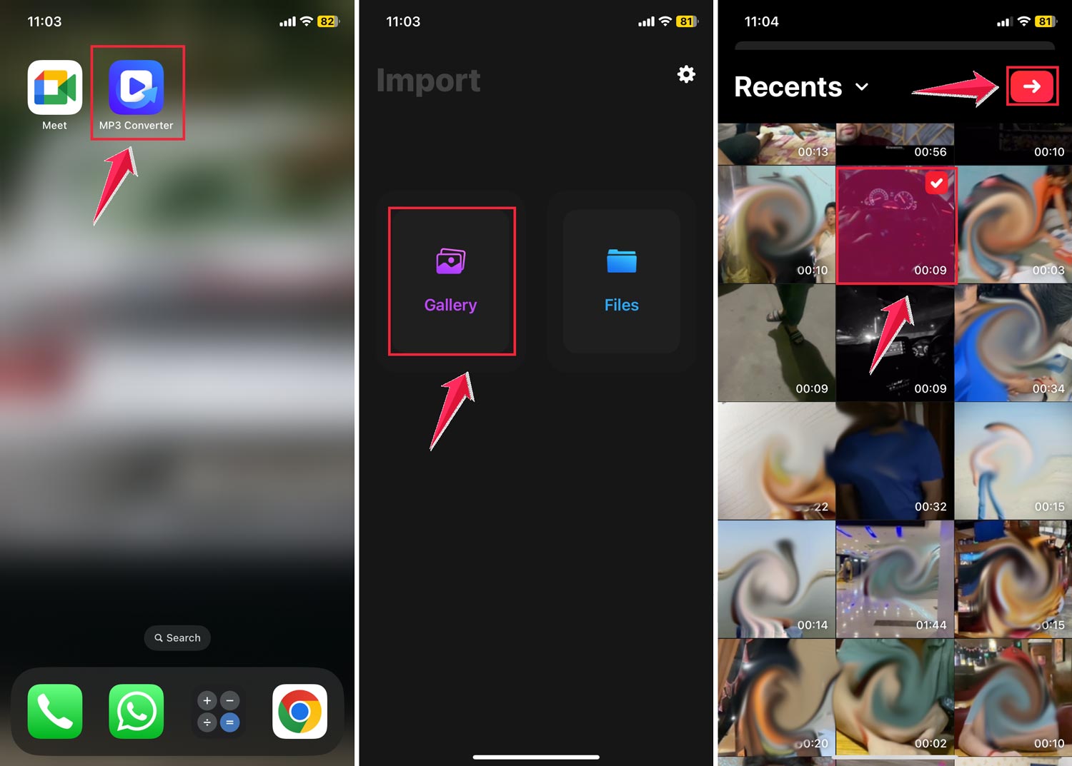Using an MP3 Converter app