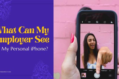 what can my employer see on my personal iphone featured