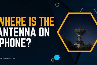 where is antenna on iphone featured