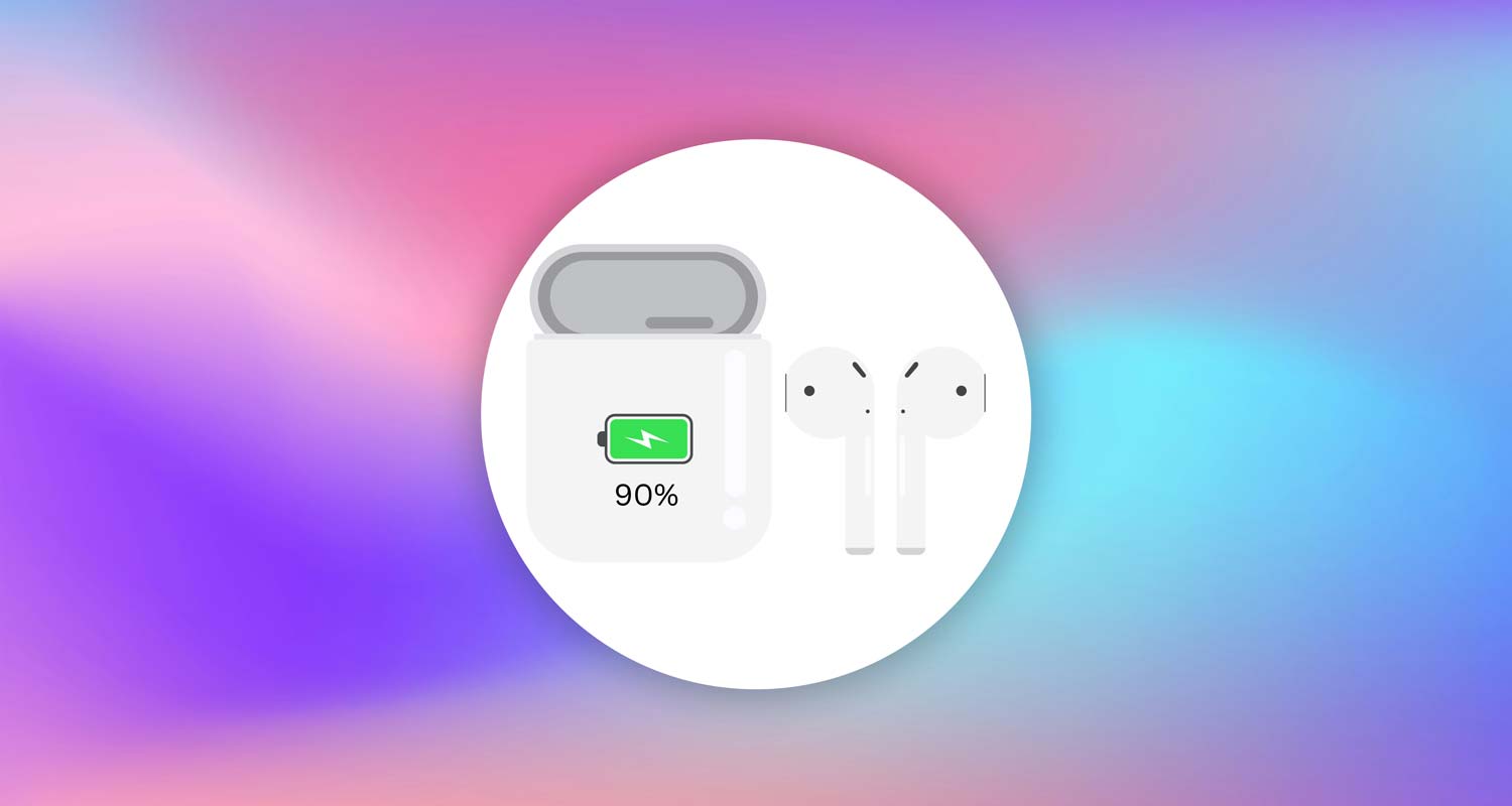 why battery percentage only shows for one airpod featured