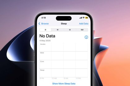 why is my health app not showing sleep data featured