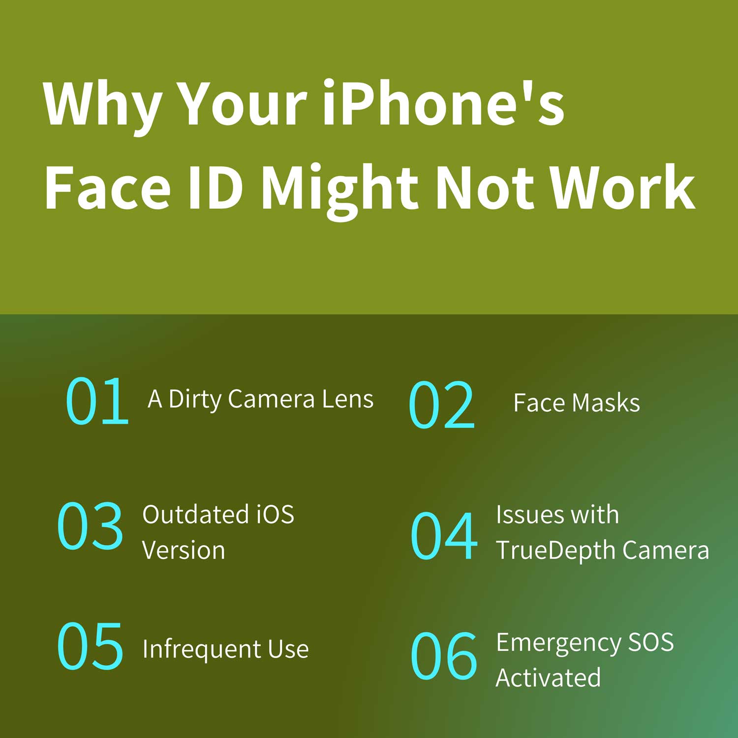 Why Your iPhone's Face ID Might Not Work